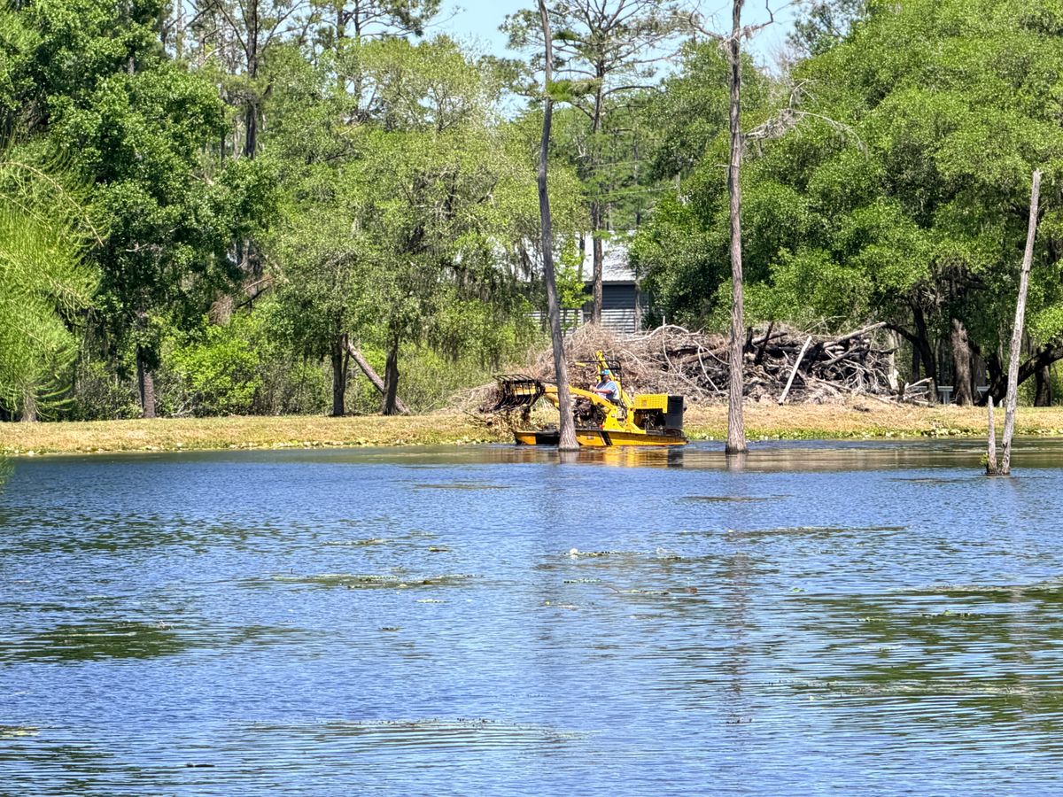 Pond And Lake Clean Up for Southeast Aquatic Land Services LLC  in Waycross, GA