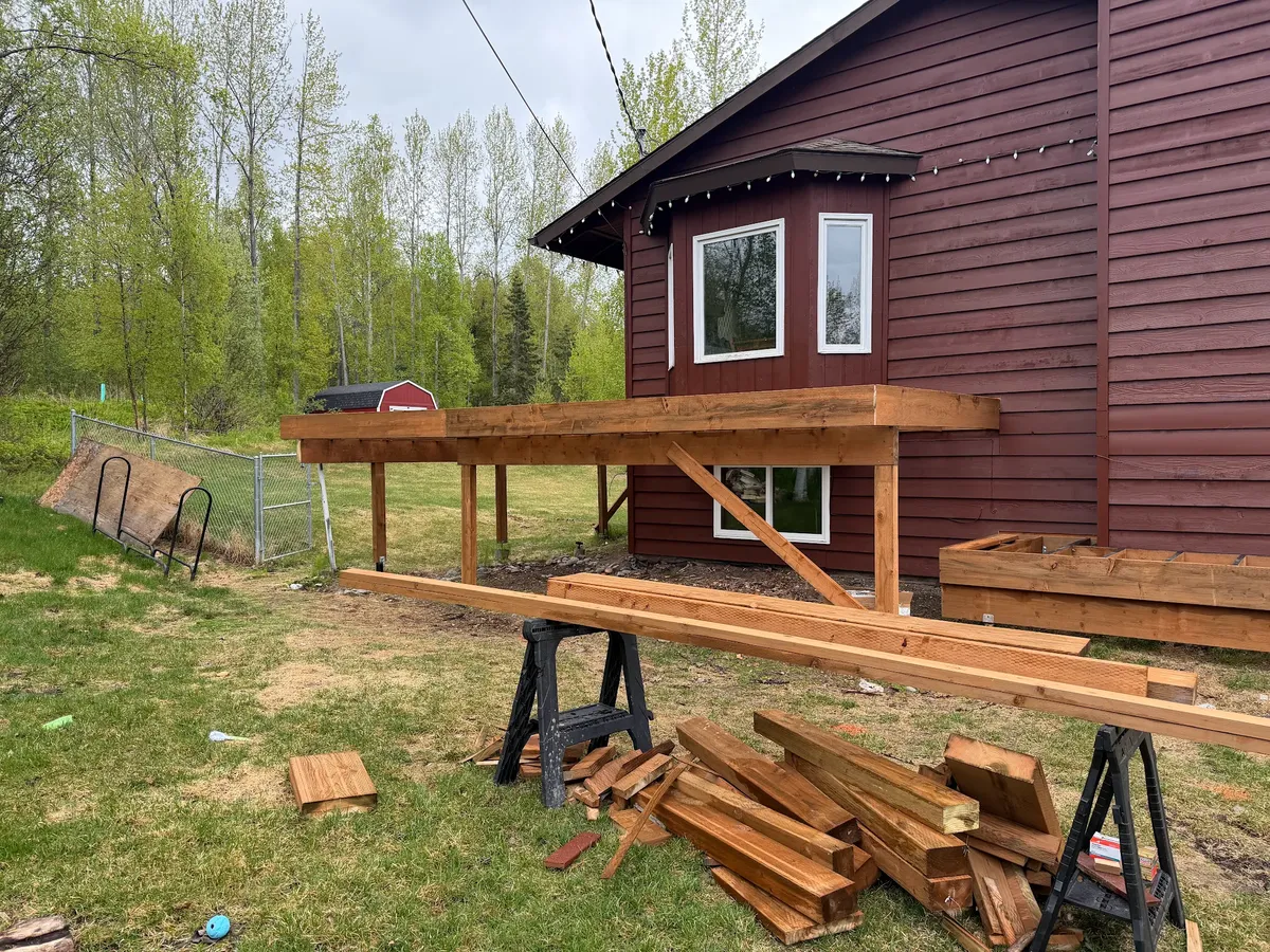 Deck & Patio Installation for Weston Construction in Peters Creek, AK