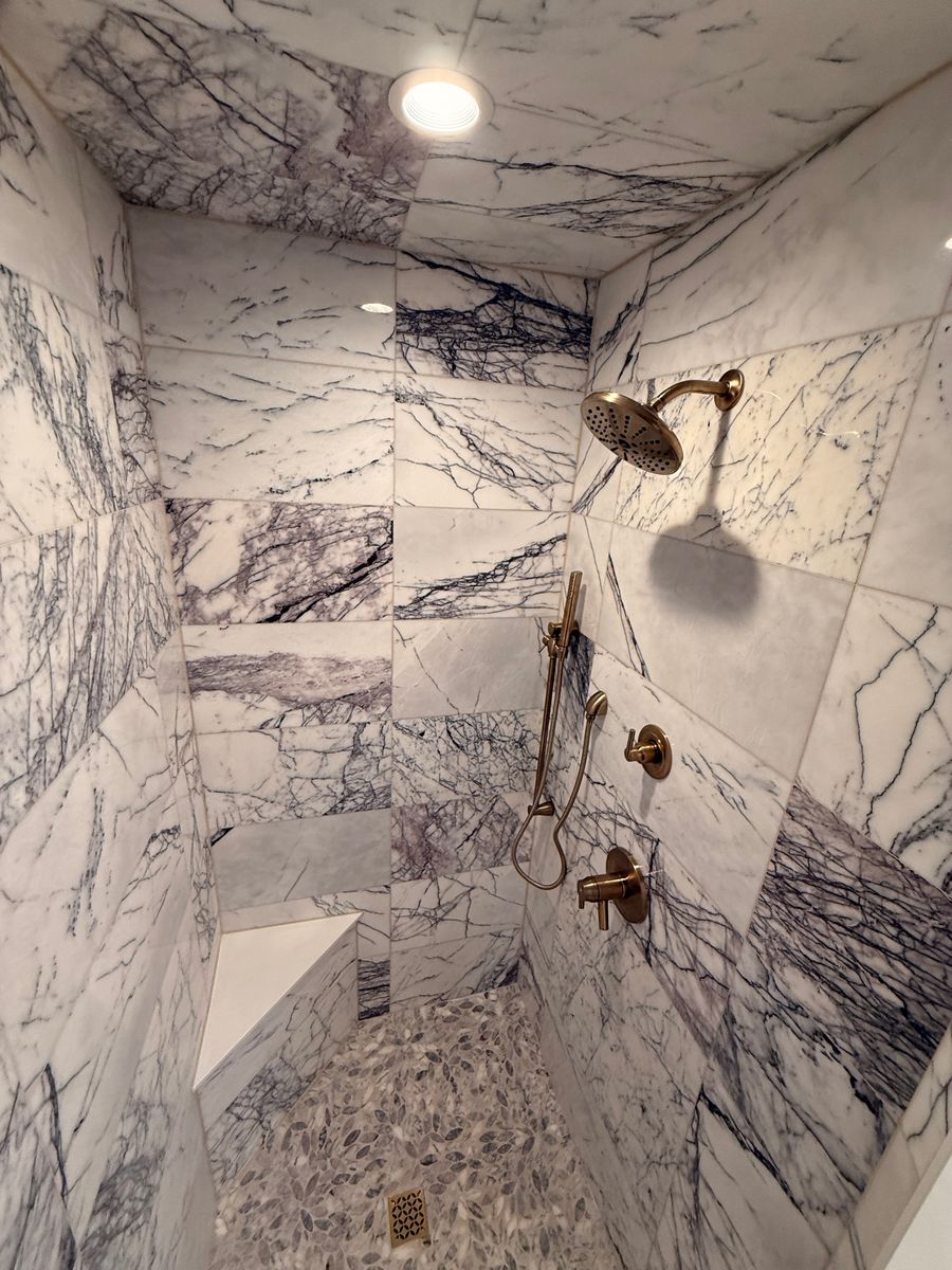 Bathroom renovations for Bassett Construction LLC in Groveland, MA