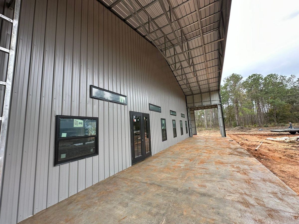 House Framing for Elite Custom Metal Structures in Belmont, MS