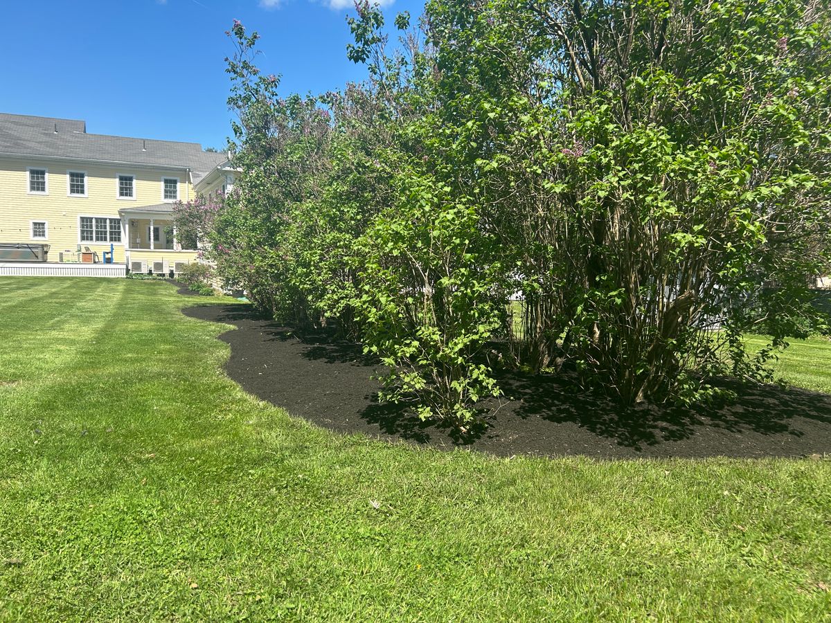 Mulch Installation for CM & Sons Landscaping LLC in Benton, ME