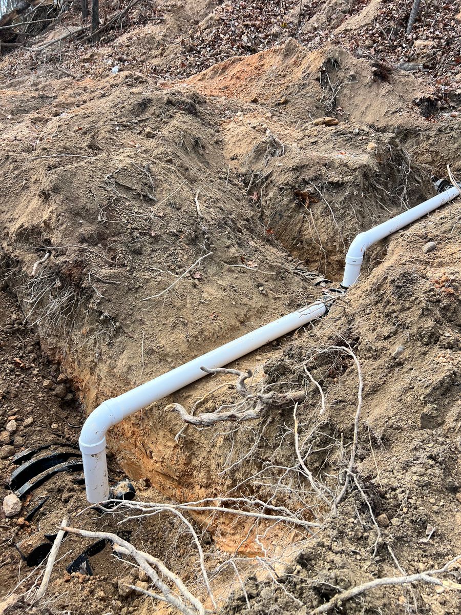 Septic System Installation for Triple H Construction in Cave Spring, GA