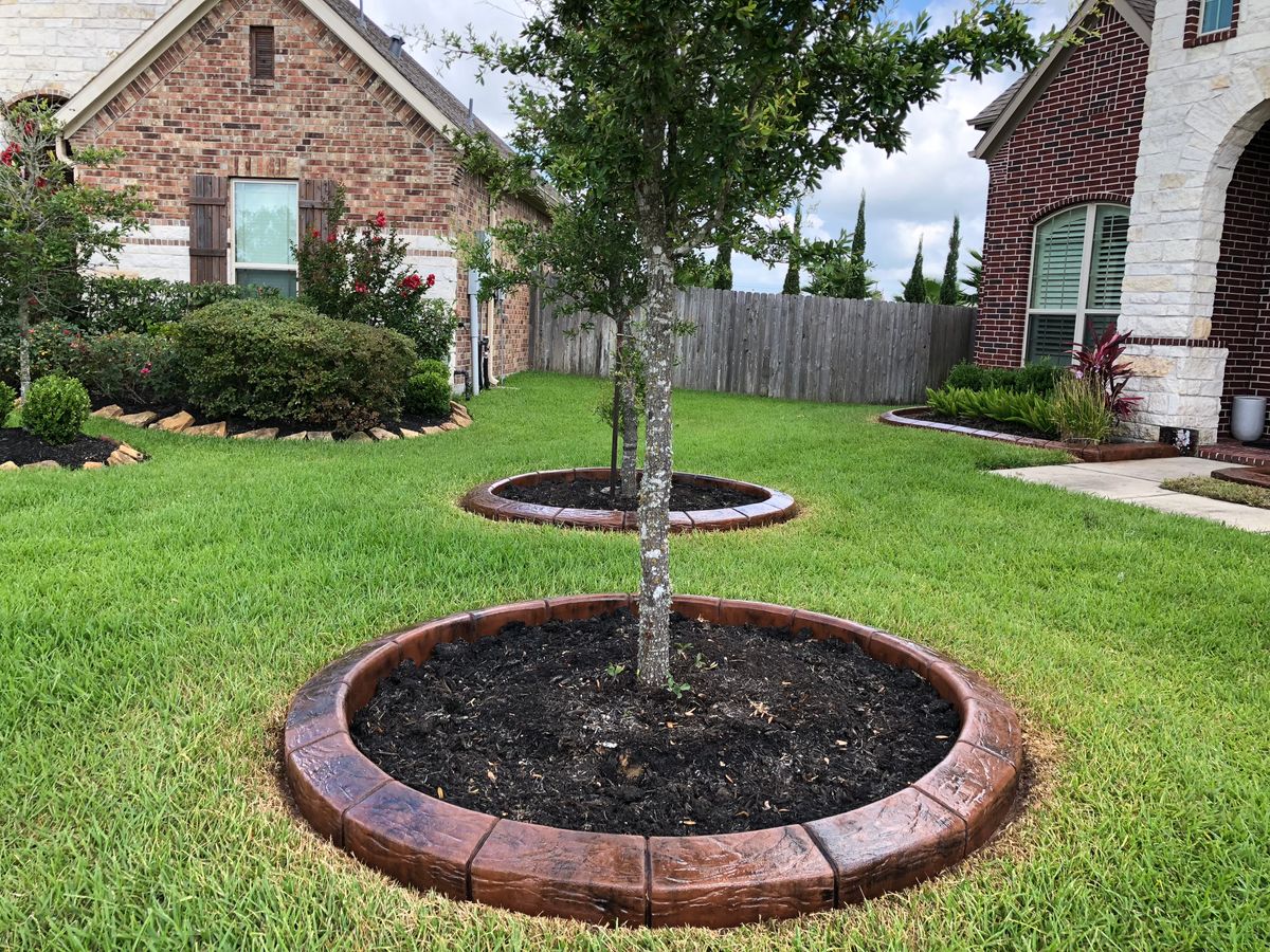Landscaping for Texas Curb N Borders in Houston, TX