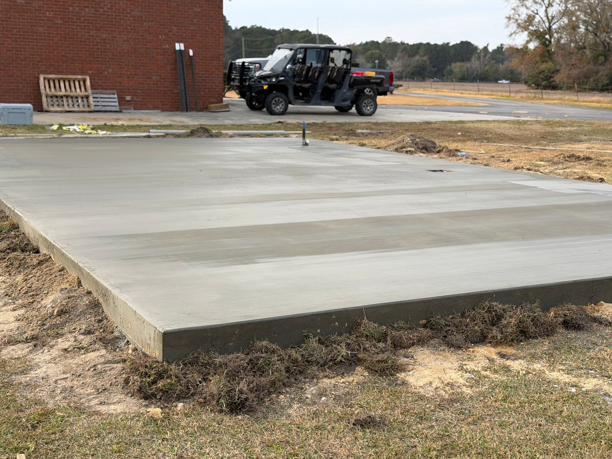 Foundation Laying for Solid Foundation Concrete Finishing in Statesboro, GA