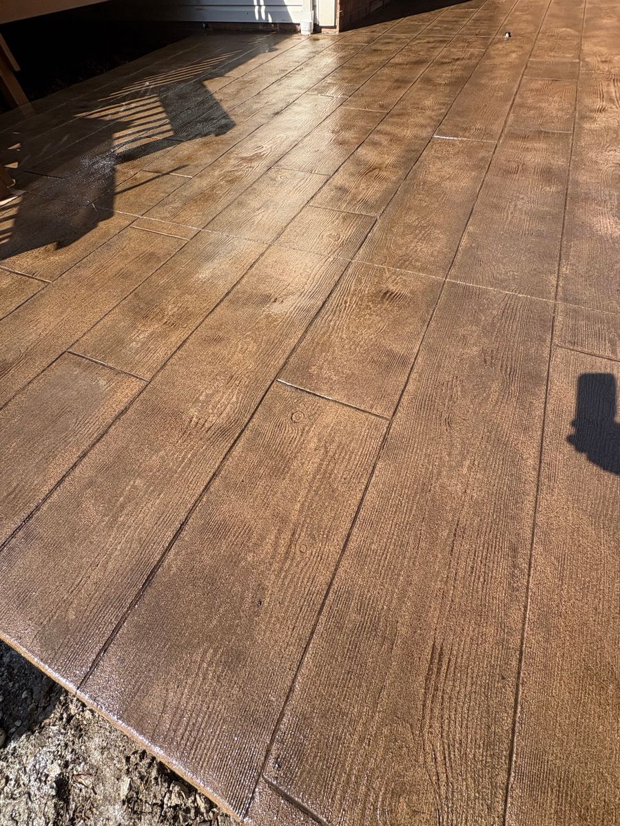 Stamped Concrete for Premier Concrete Scapes in Murfreesboro, TN