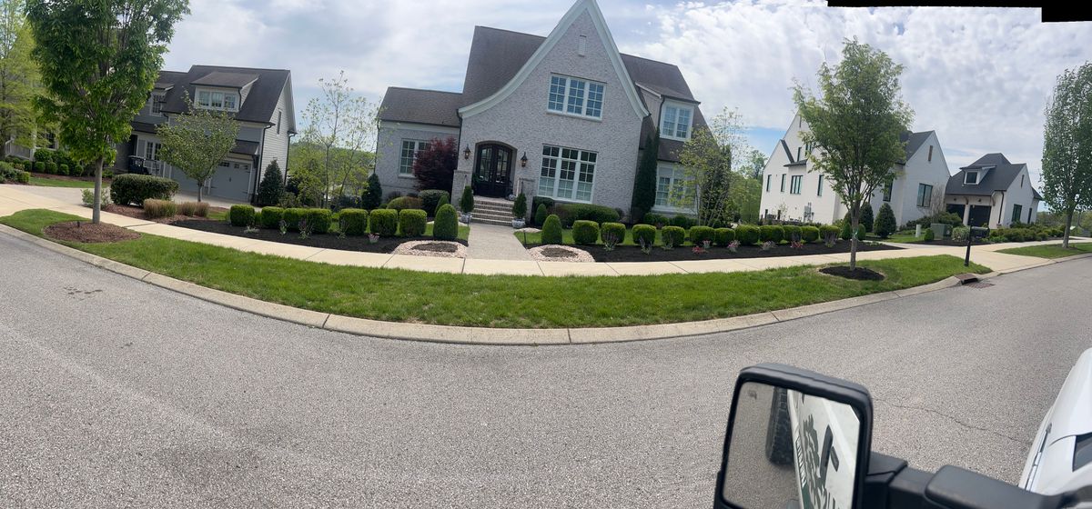 Landscape Design and Installation for Russell's Lawn Care Plus in Nashville, TN