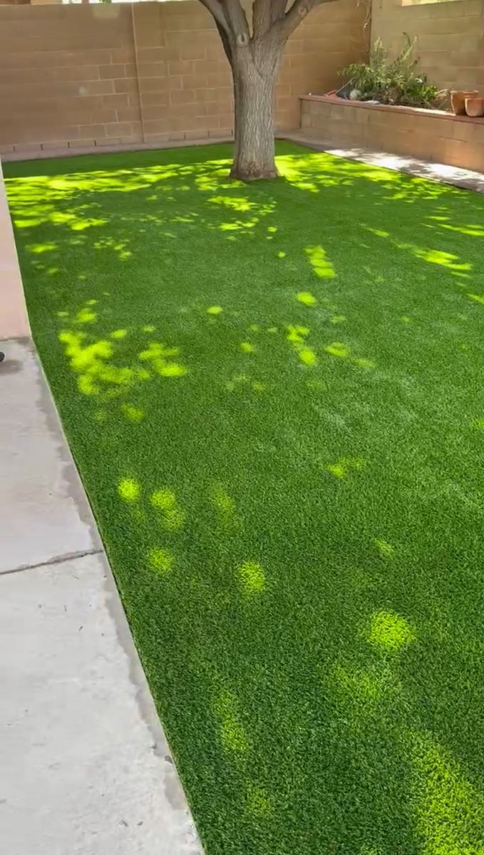 Turf Installation for Longley Construction in Rio Rancho, NM