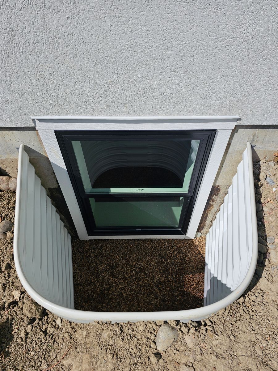 Egress Window Cutting & Installation for Carel Contracting & Home Services LLC in Billings, MT