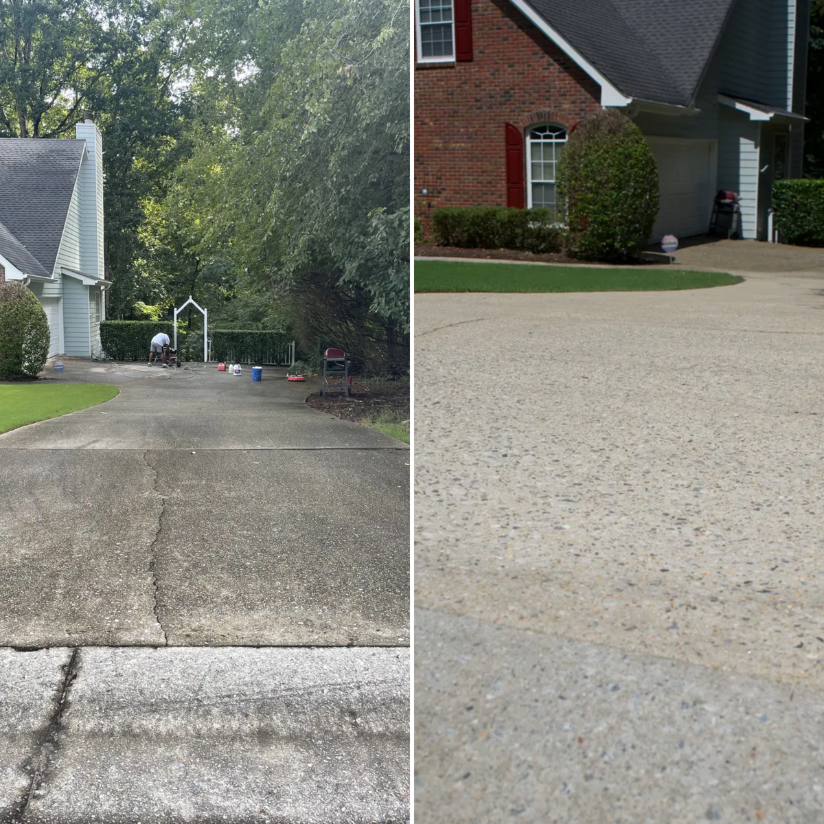 Pressure Washing for LBM Painting in Dacula, GA