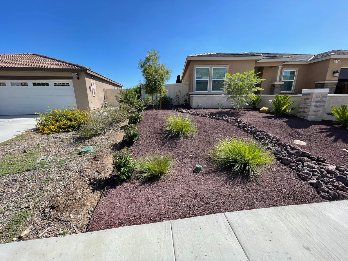 Concrete for Aidan Jade Landscaping in Riverside County, CA