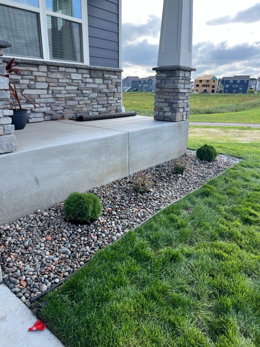 Landscaping for Luke's Lawn Care and Landscape in Andover, MN