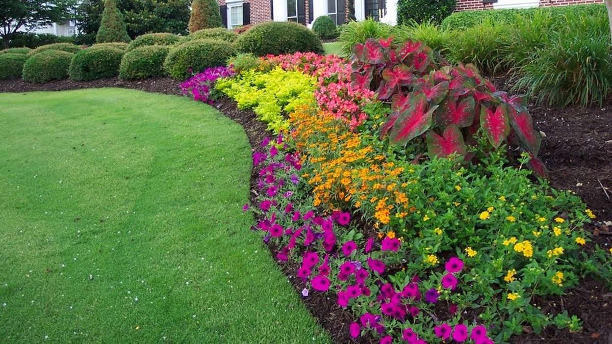 Flower & Garden Bed Maintenance Services for New Beginning Landscape & Remodel LLC in Atlanta, GA