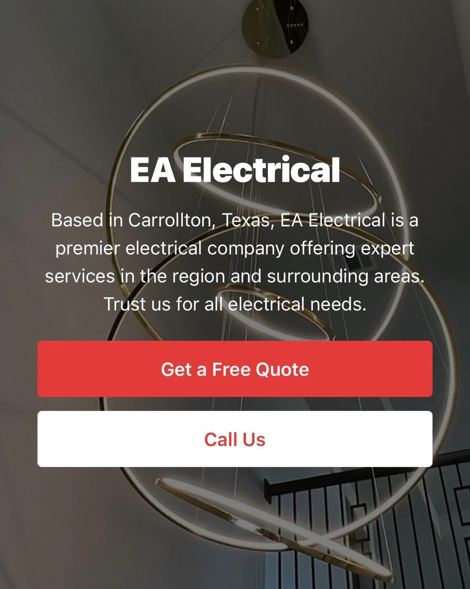 Electrical Repairs for EA Electrical in Carrollton, Texas