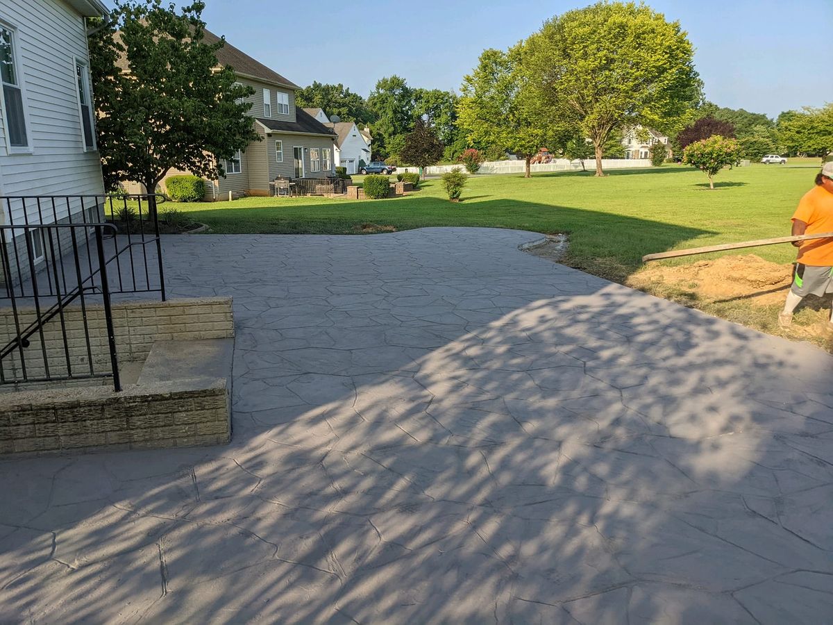 Patio Design & Installation for JD's Concrete LLC in Dameron, MD