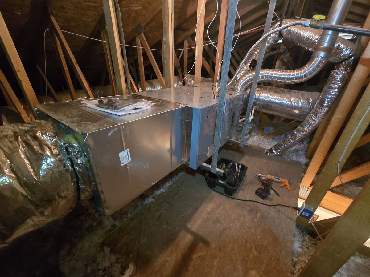 Installation of HVAC Systems for A/C Bros in New River, AZ