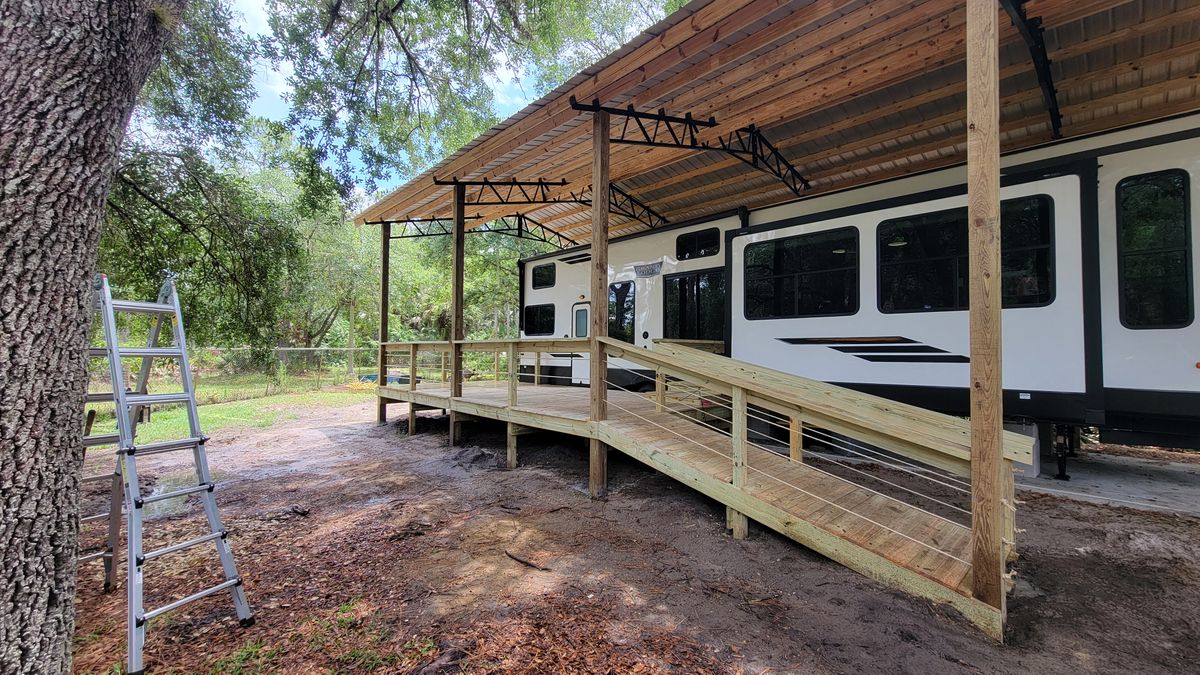 Pole Barn Construction for Downer Site Services in Sanford, FL