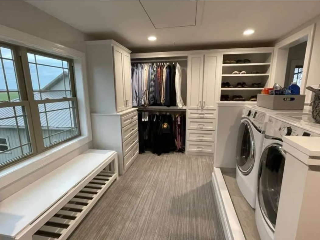 Custom Cabinet Building & Installation for Cory Boes Construction and Masonry, LLC in Upper Sandusky, OH