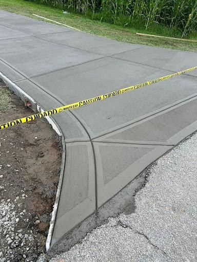 Concrete Slab Construction for G&A Contracting, LLC  in Germantown, OH