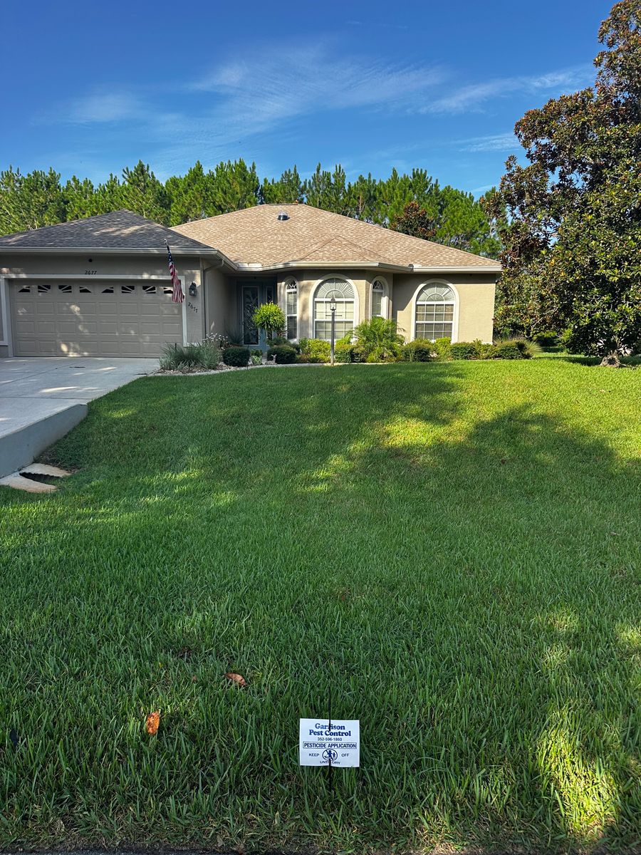 Lawn Spraying for Garrison Pest Control Inc in Spring Hill, FL