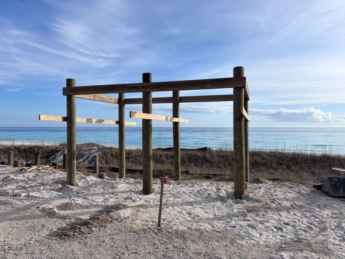 Dock Construction for J&H Land and Marine in Panama City, FL