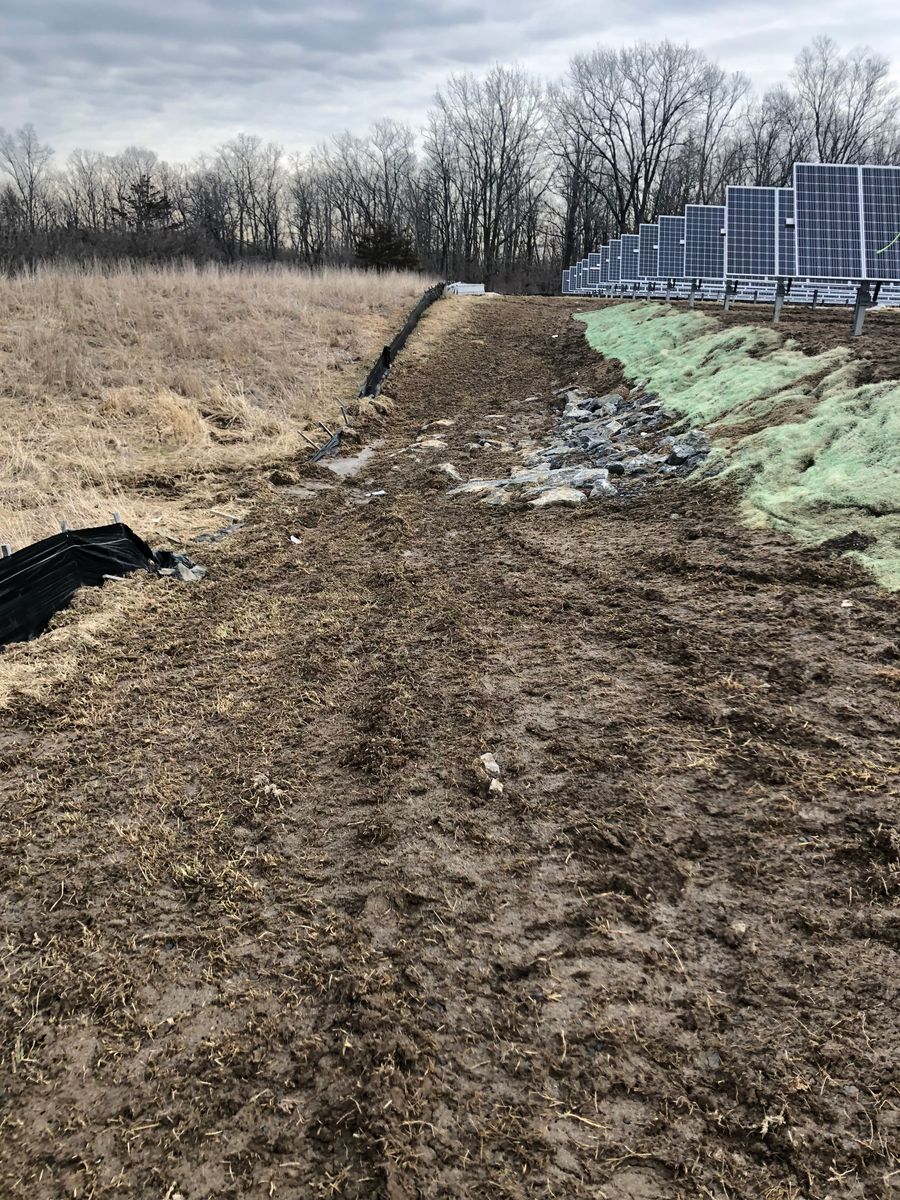 Erosion Control for Divine Construction Services in Brazoria County, TX