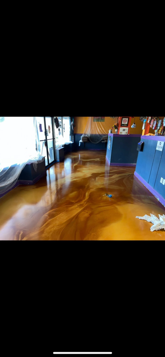 Metallic Epoxy Floors for Athens Floor Designer in Athens, GA