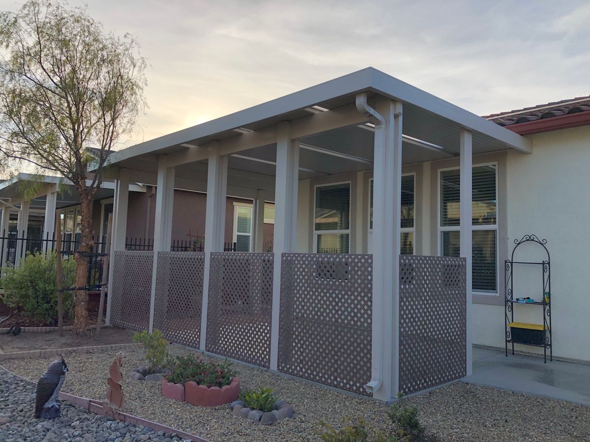 Privacy Walls for Wakeland Patio Covers in Vacaville, CA