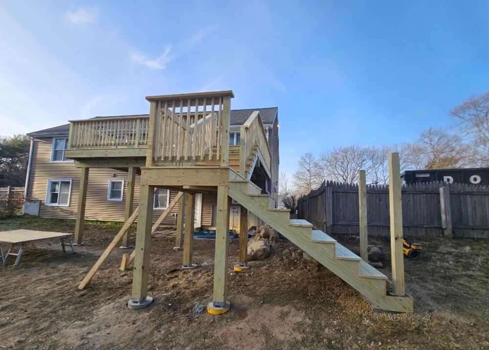 Deck Craftsmanship Services for South Coast Decks LLC in Mansfield, MA