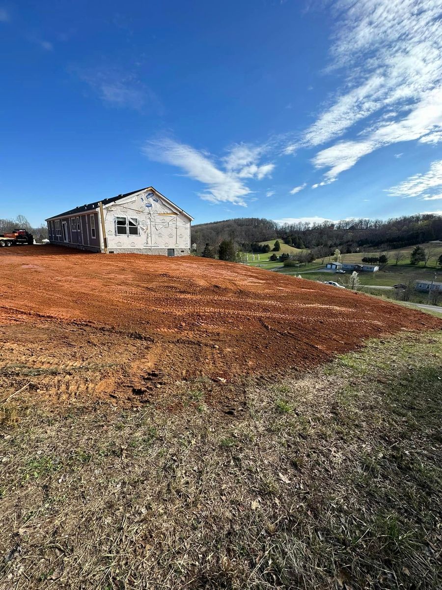 Leveling for A&E Excavation in Knoxville, TN