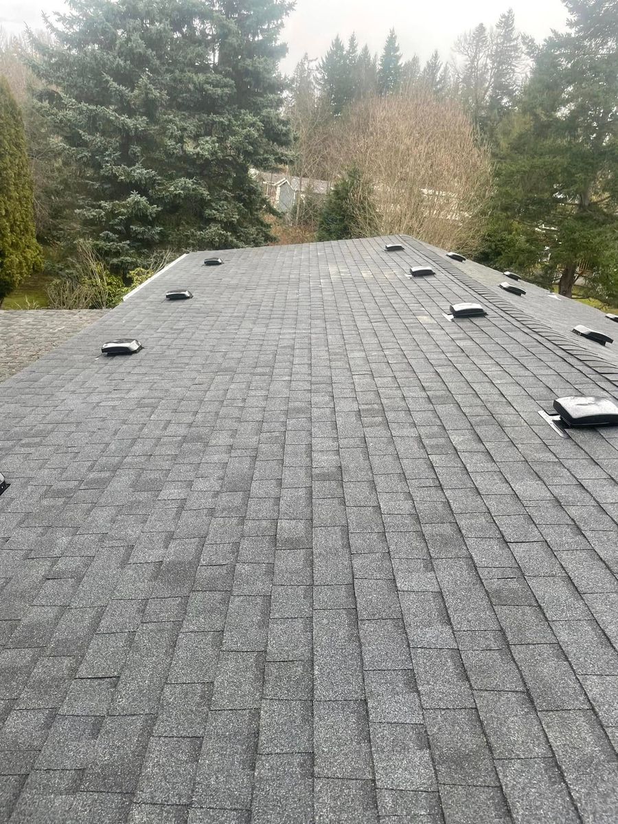 Shingle Roofing for ATJ Roofing LLC in Bellingham, WA