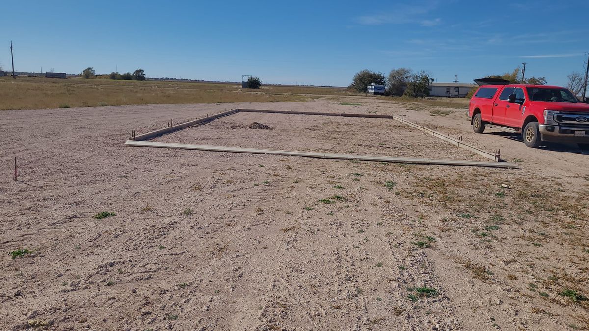 Dirt Work for Prairie Land Properties LLC in Lubbock, TX