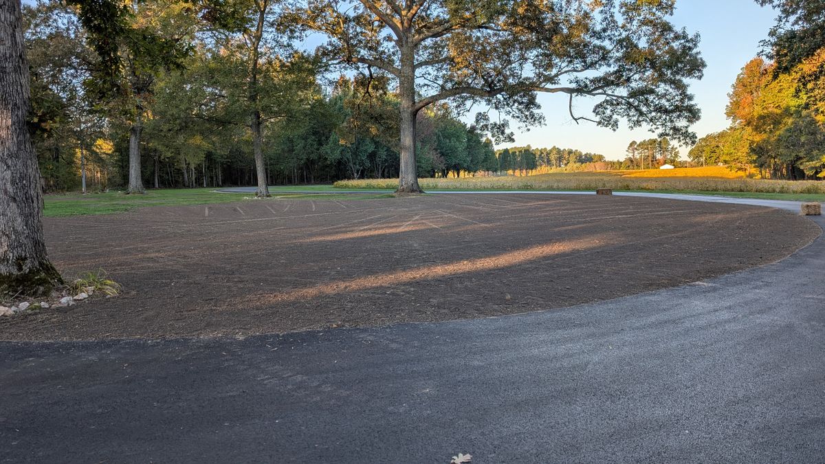 Land Grading for E-Z Care Lawn Service in Prince George, VA