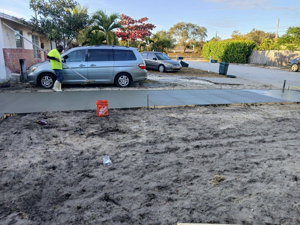 Concrete for Harris Sons Construction in Port Saint Lucie, FL