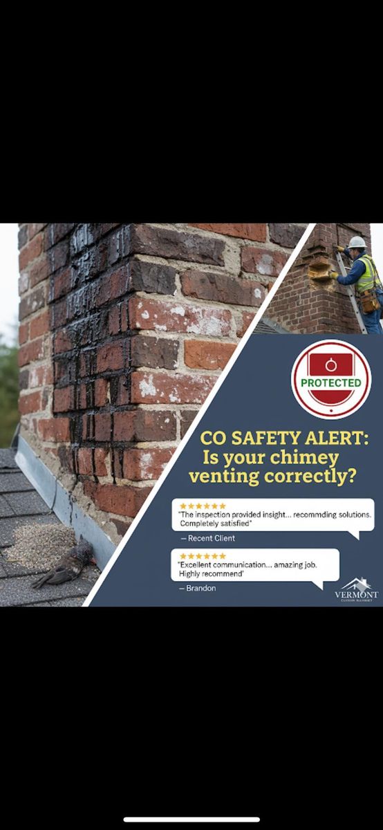 Masonry Restoration for Vermont Custom Masonry, LLC in Chittenden County, VT