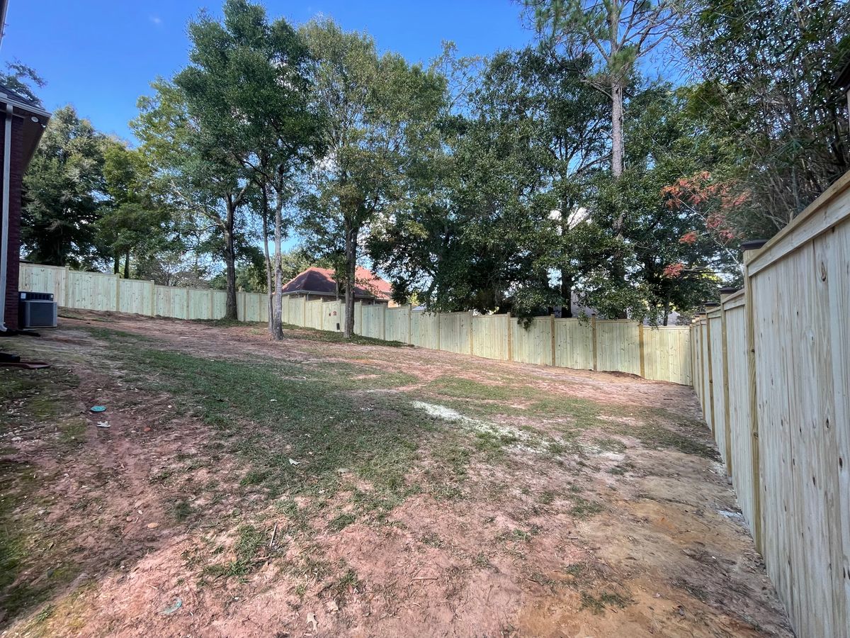 Fence Repair for Jaguar Fence in Mobile, AL