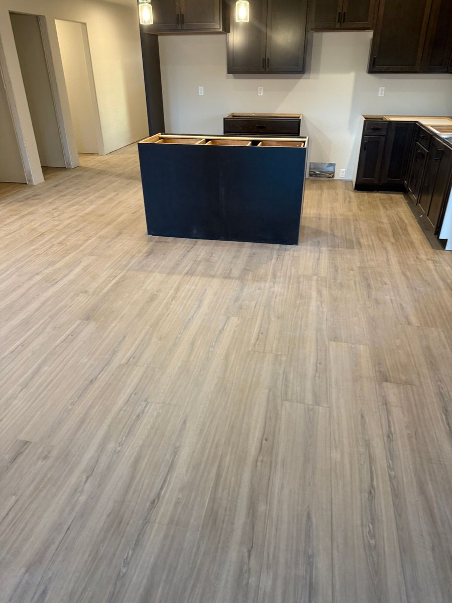 Floor Installation for CJL Flooring in Post Falls, ID