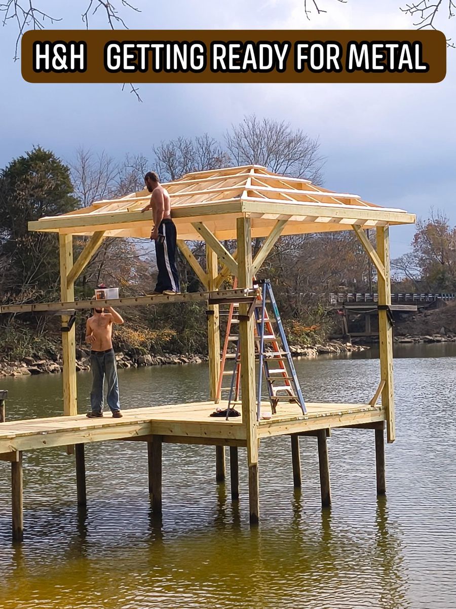 Dock & Boathouse Repair for H&H Pile Drivers and Construction in Centre, AL