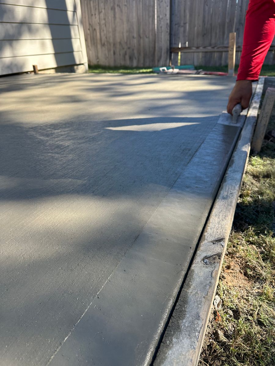 Concrete Resurfacing for Texas Curb N Borders in Houston, TX