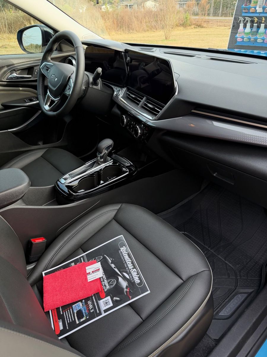 Interior Package for Relentless Shine Mobile Detailing in Calabash, NC