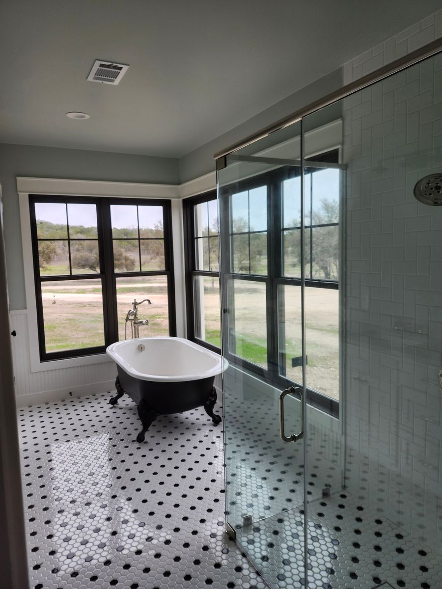 Bathroom Renovation for Arrowhead Building Co. LLC in Highland Lakes, TX