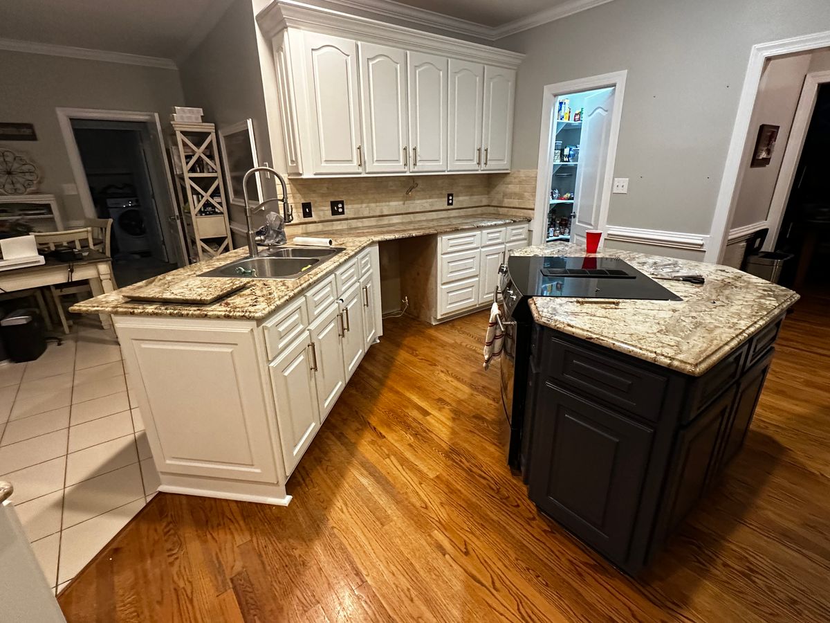 Kitchen and Cabinet Refinishing for Paintway to Heaven in Raleigh, NC