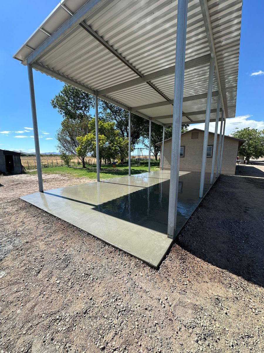 Concrete Slab Construction for American Concrete Placement in Camp Verde, AZ