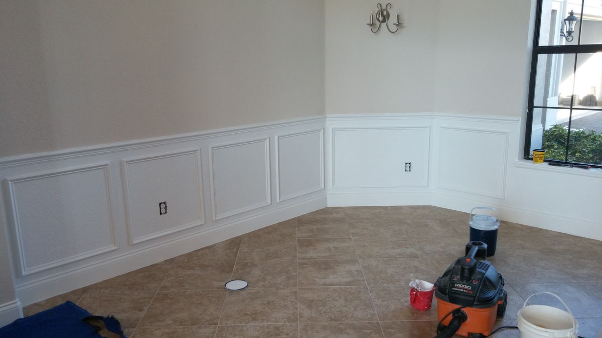 Waintscoating for MJ'S TRIM INC. in Orlando, FL