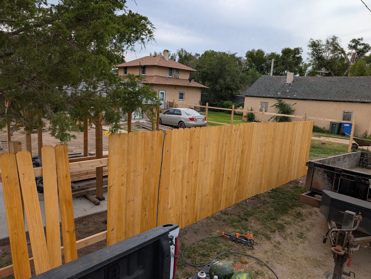 Privacy Fencing for M&N Fencing in Crook, CO