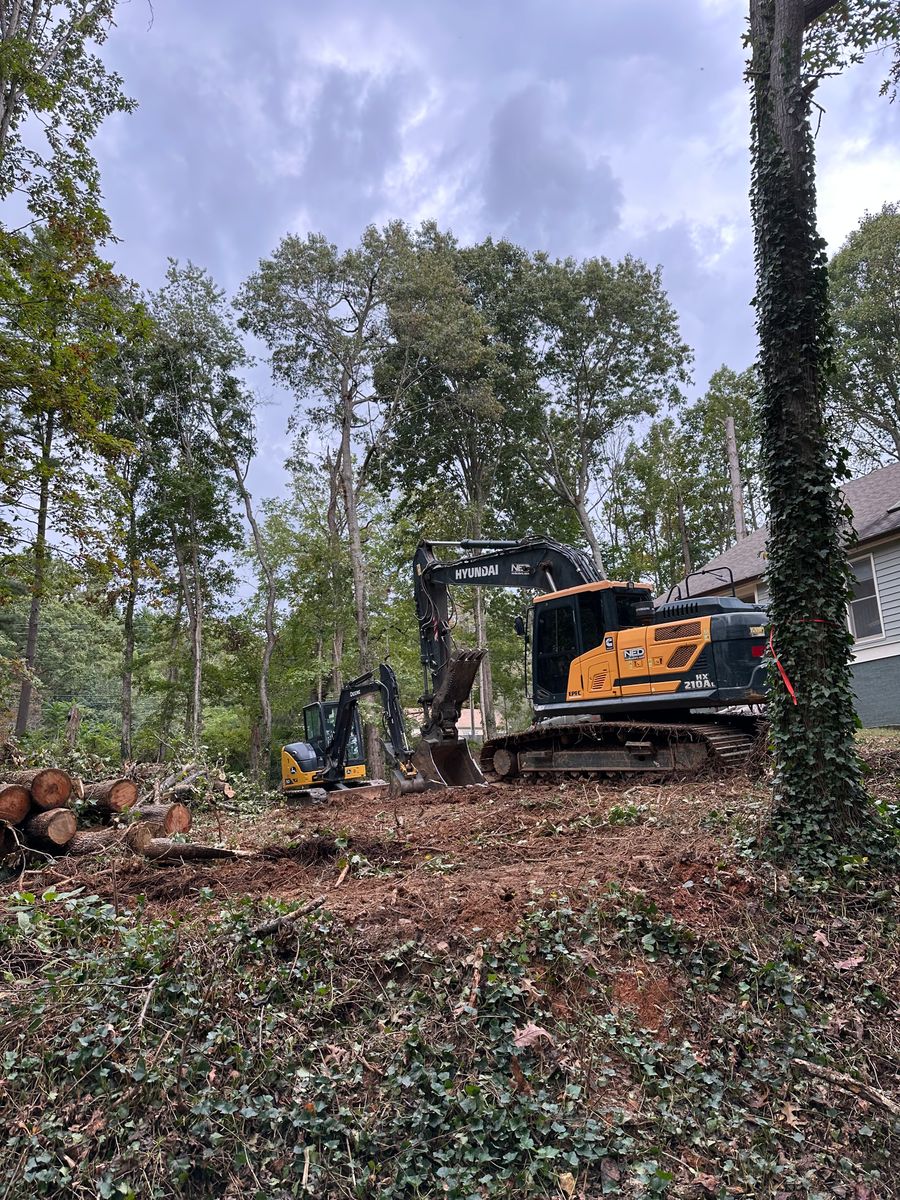 Grading for Stines and Company  in Rutherfordton, NC