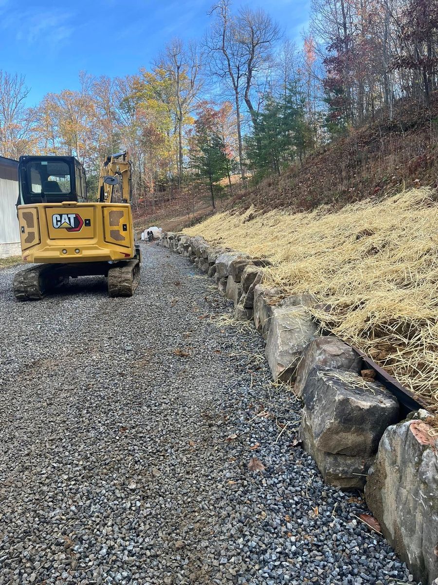 Driveway Construction for S&S Construction in Elizabethton, TN