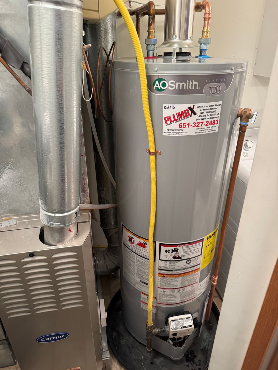 Water Heater Services for PLUMBX in Inver Grove Heights, MN