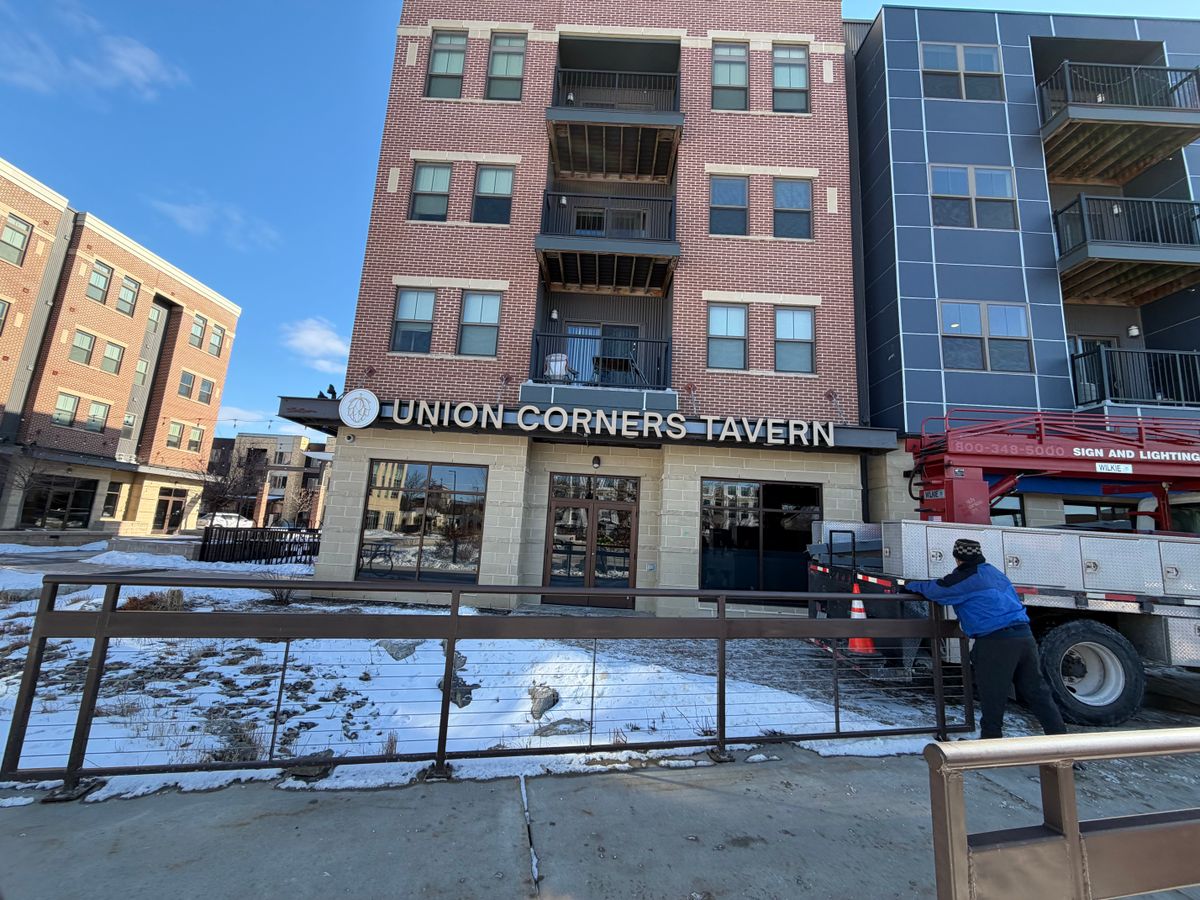 Custom Sign Installation for MTZ Signs in Janseville, WI