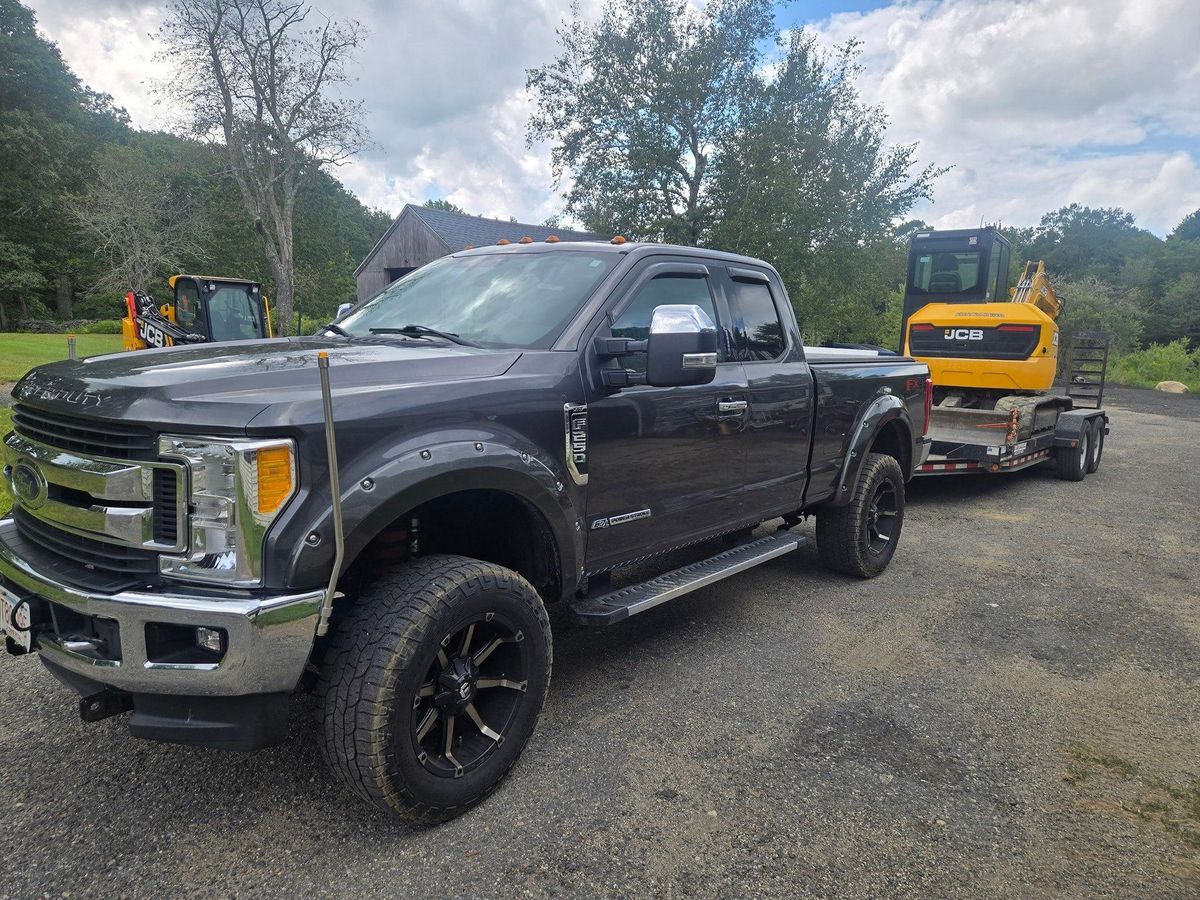 Site Preparation for MJS Excavating in Hardwick, MA