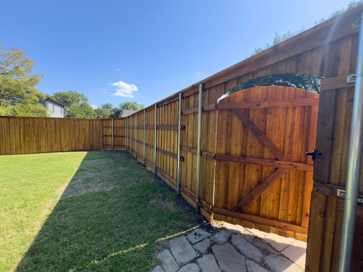 Driveway & Walkthrough Gates for Walker Custom Exteriors in Dallas, TX